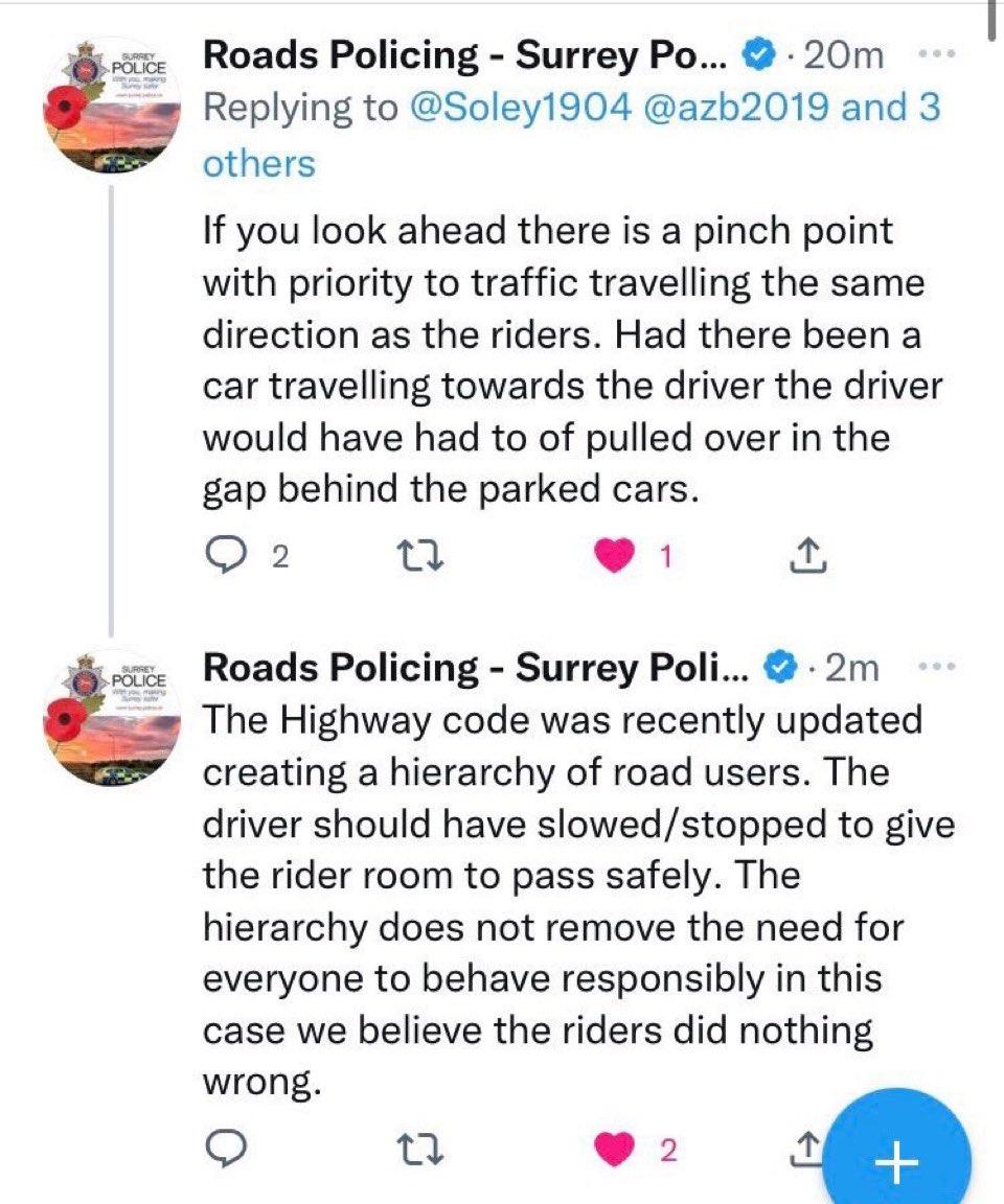 Surrey Roads Policing Unit (Twitter)