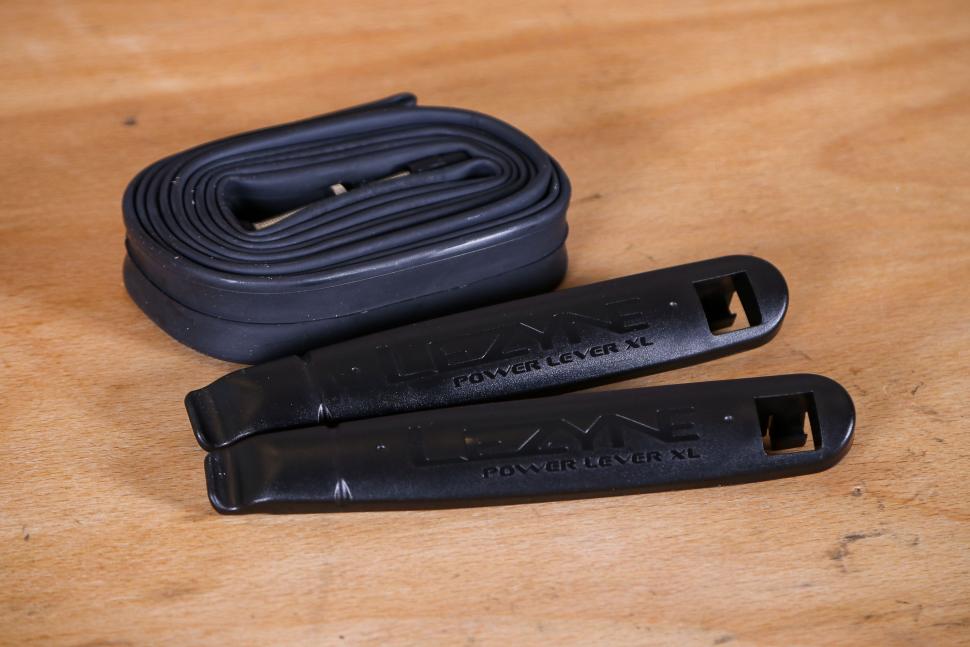 Fitting an inner tube - 27 - tyre levers and inner tube.jpg