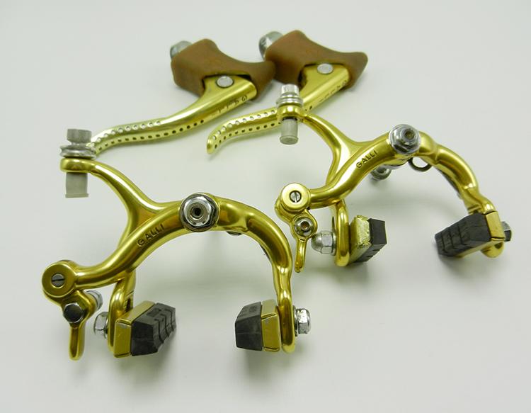 Galli criterium gold brakeset - South Salem Cycleworks