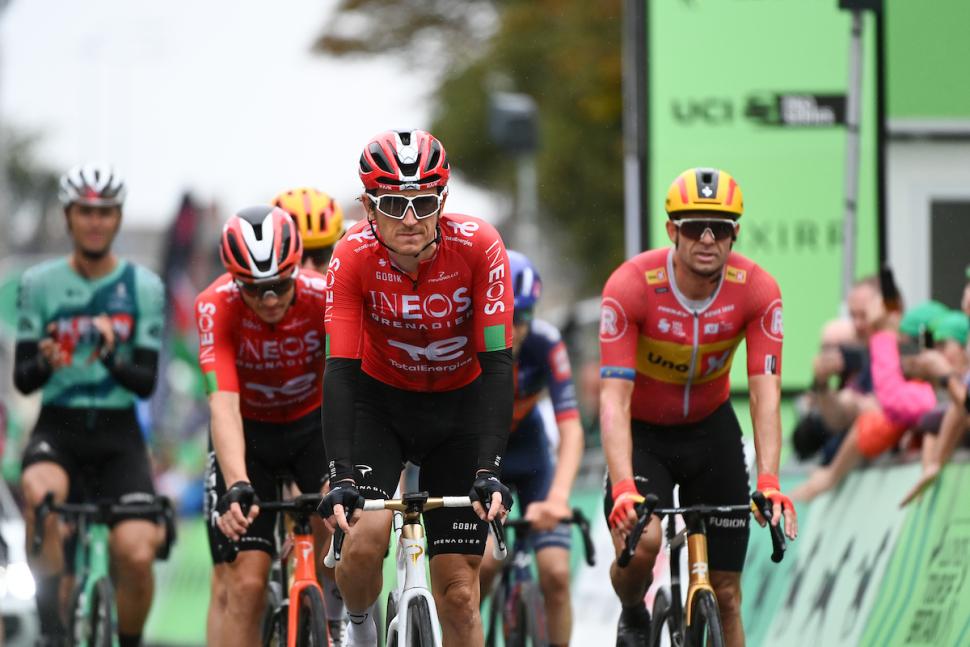 Geraint Thomas riding final 2025 Tour of Britain stage before retirement
