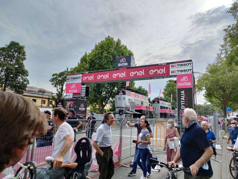 Giro 2022 finish - credit Ryan Mallon
