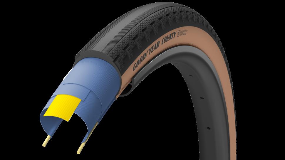 2021 Goodyear County Tubeless Complete Tan