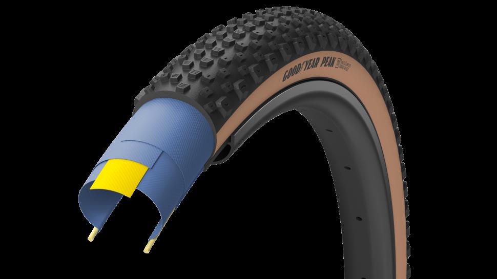 2021 Goodyear Peak Tubeless Complete Tan
