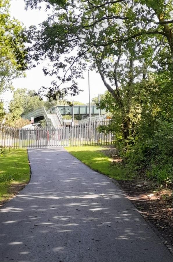 Gowerton Station bike path