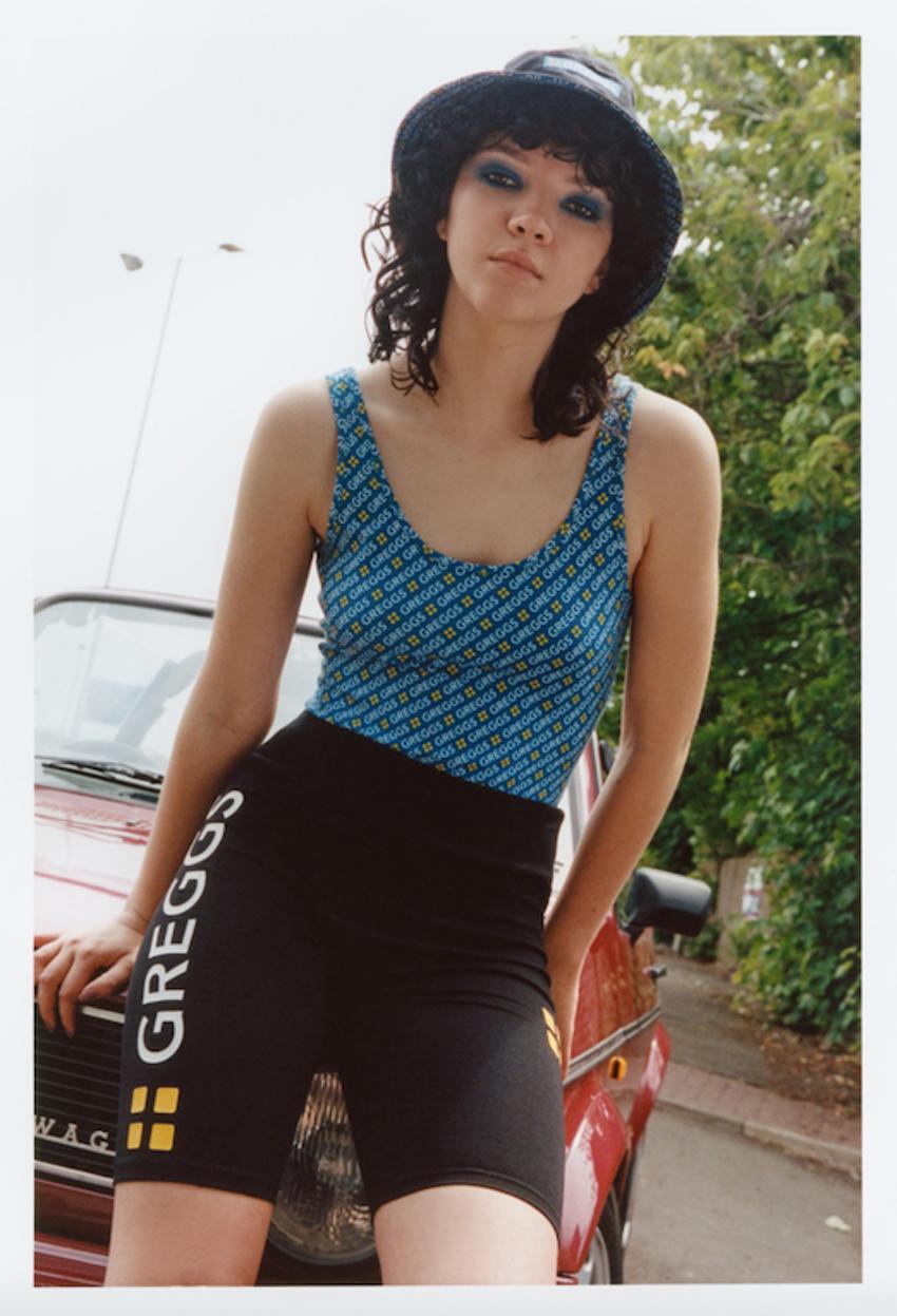 Greggs x Primark bike shorts