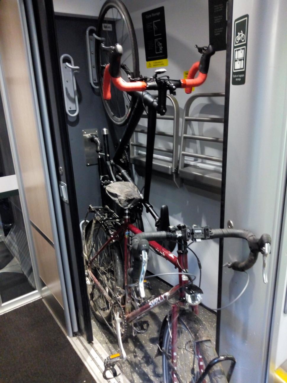 GWR bike storage (picture courtesy Sam Jones, Cycling UK)