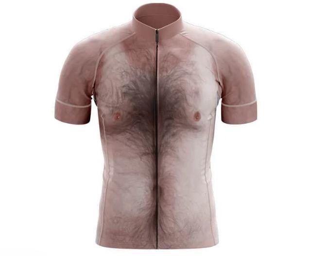 hairy nude cycling jersey front - via.PNG