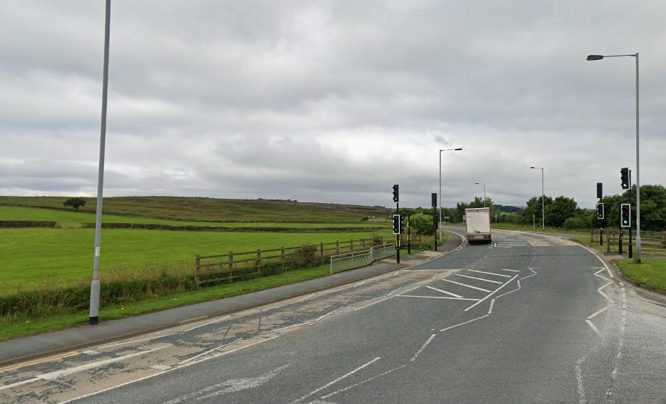 Halifax Road, A629, Cullingworth (Google Street View)