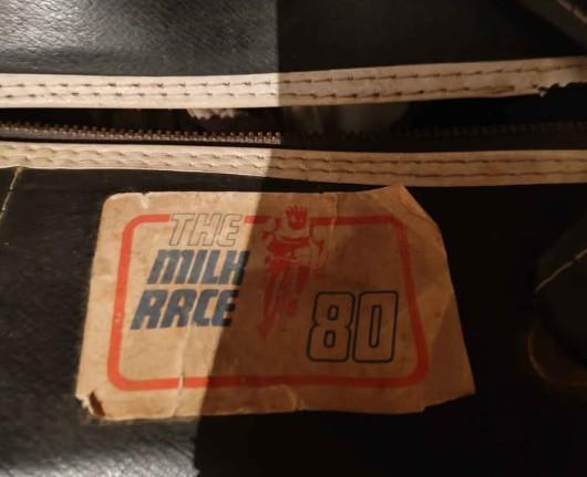 Holdsworth Campagnolo bag with Milk Race sticker on Facebook Marketplace 2