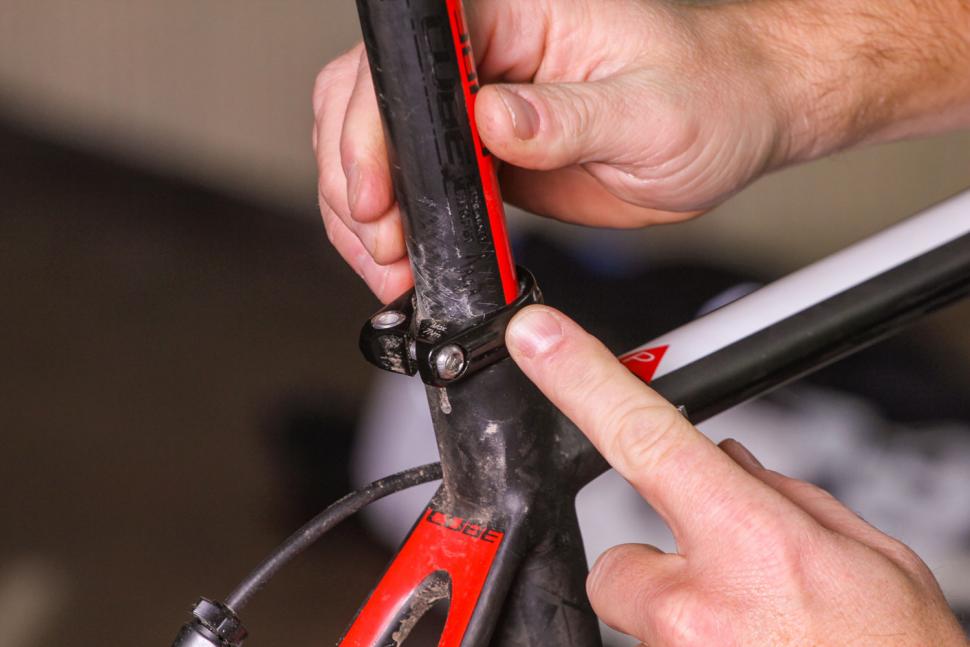 How to set your saddle height 02