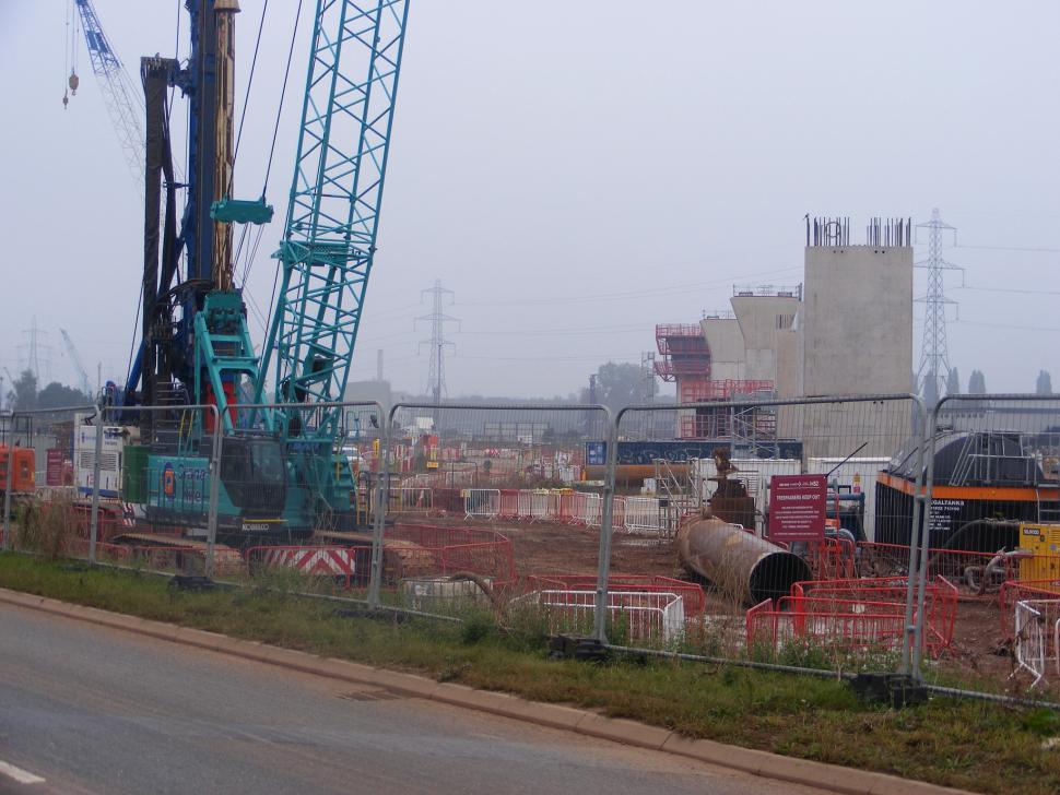 HS2 construction, Coleshill, Birmingham (Sludge G on Flickr, licensed via CC BY-SA 2.0 DEED)