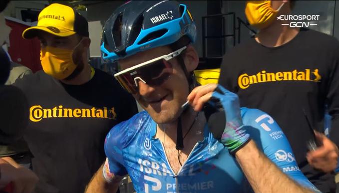 Hugo Houle wins stage 16 of the 2022 Tour de France (GCN)