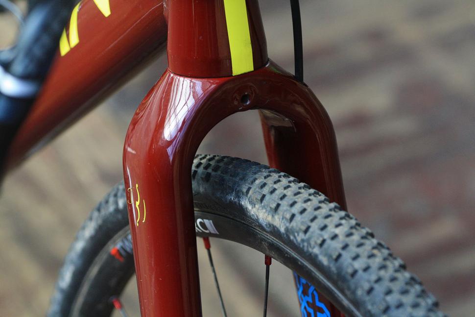 Bowman Footscray prototype - fork crown