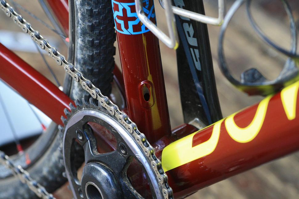 Bowman Footscray prototype - front mech cable port