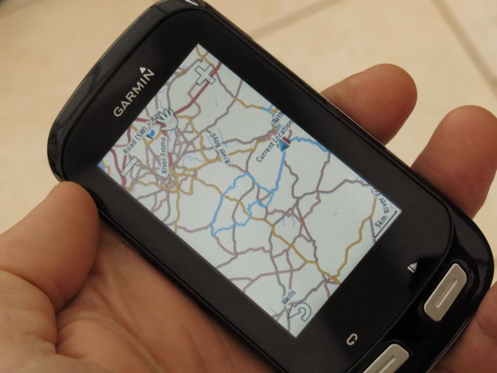 Garmin Edge 1000 - ride map