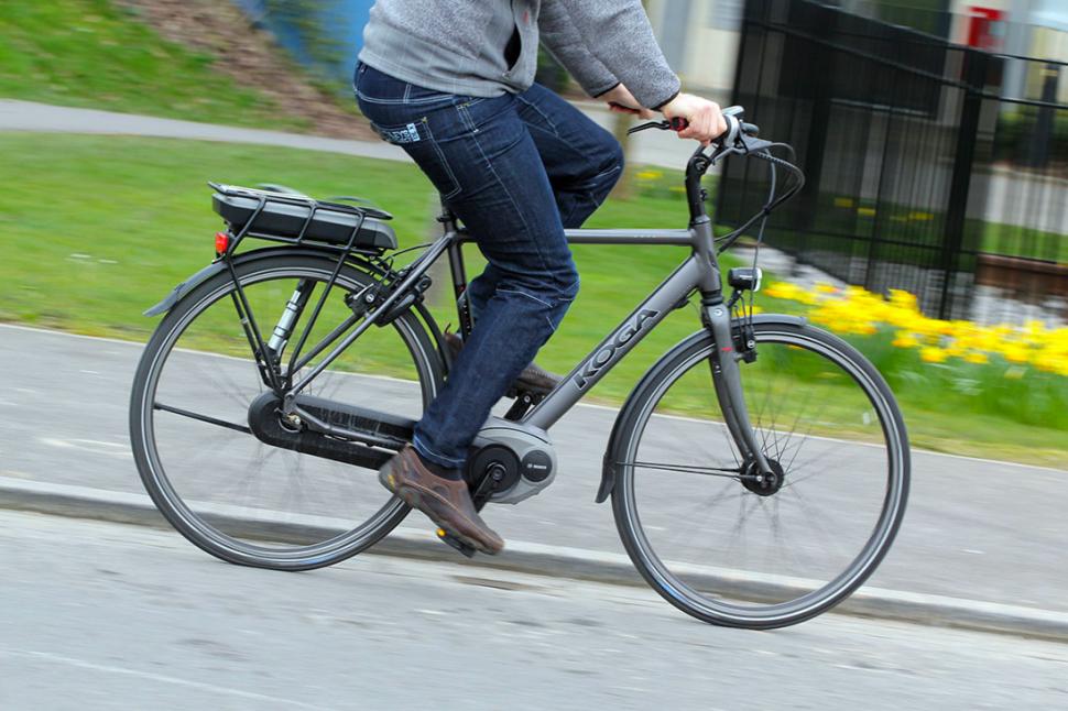 Koga E-Nova RT Electric Bike - riding 2