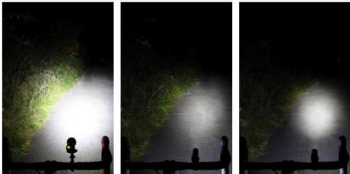 Beam test comparison shot