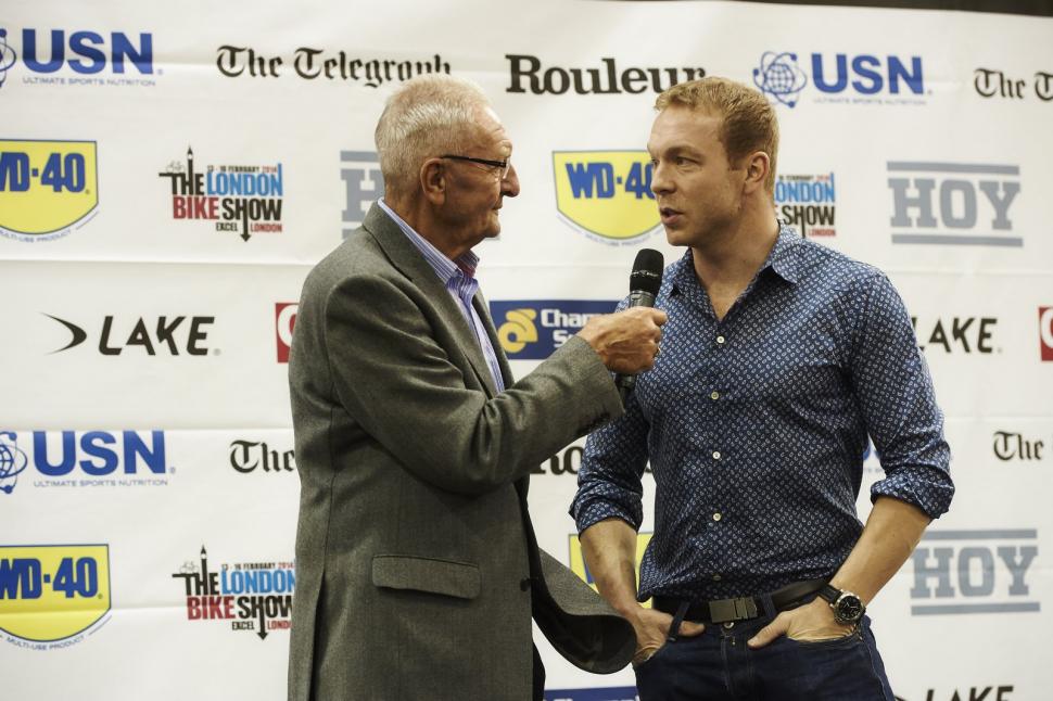 Revolution 2013 round 2 - Sir Chris Hoy talks to Hugh Porter