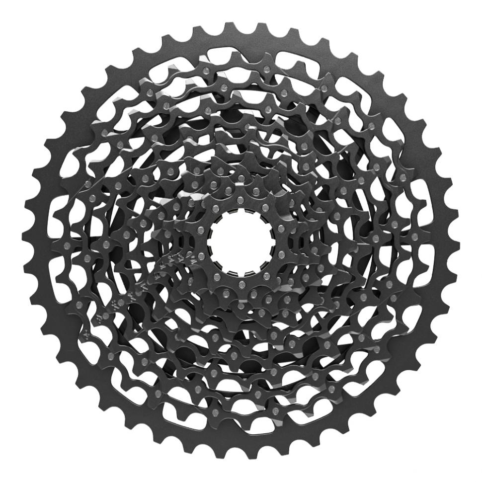Huge 10-42 cassette gives a massive range