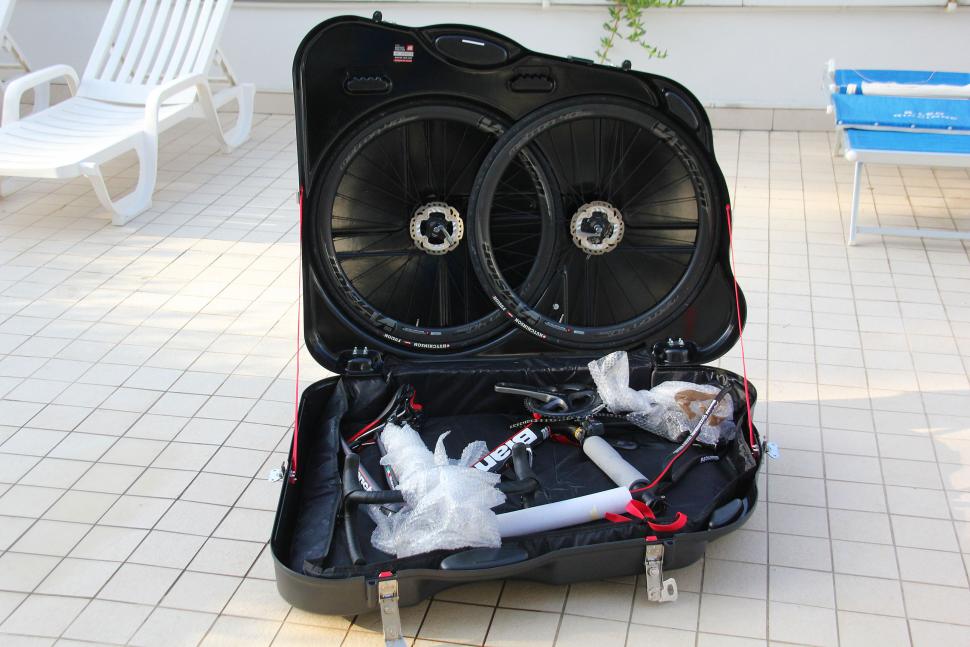 Scicon Aerotech Evolution bike hard case - open