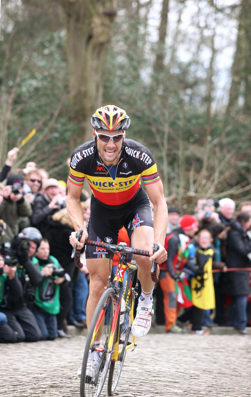 Tour of Flanders 2010 Boonen_Muur_2nd_&copy;Photosport International