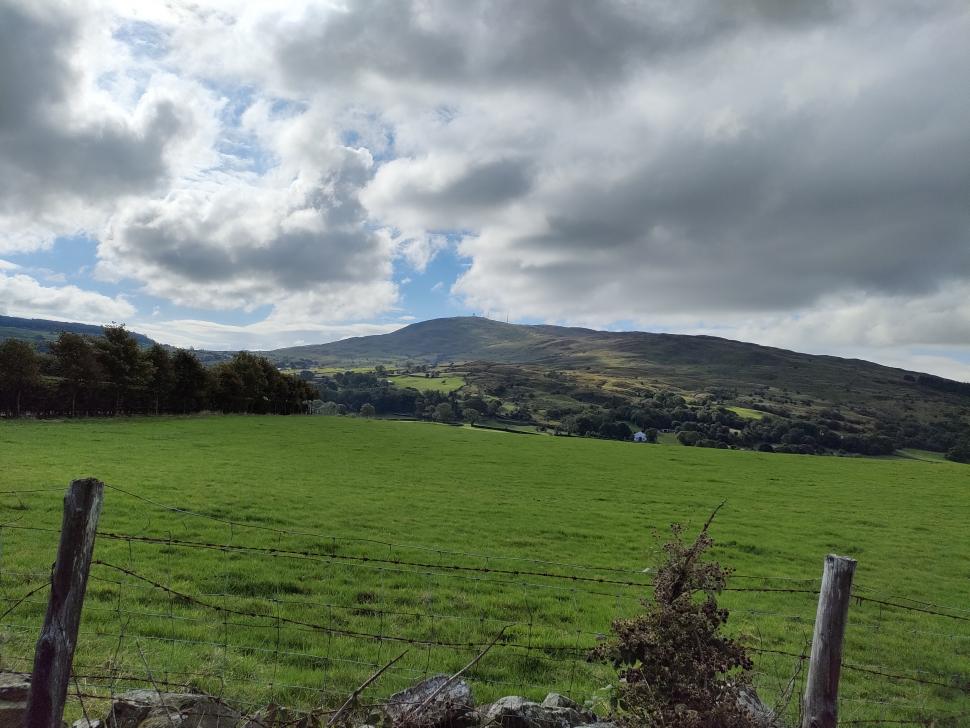 Komoot Coffee & Ride - view of Slieve Croob