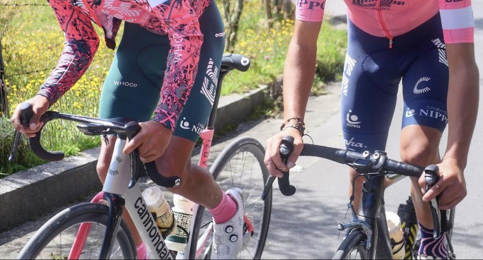 Diego Camargo spotted on new Cannondale SuperSix Evo 4