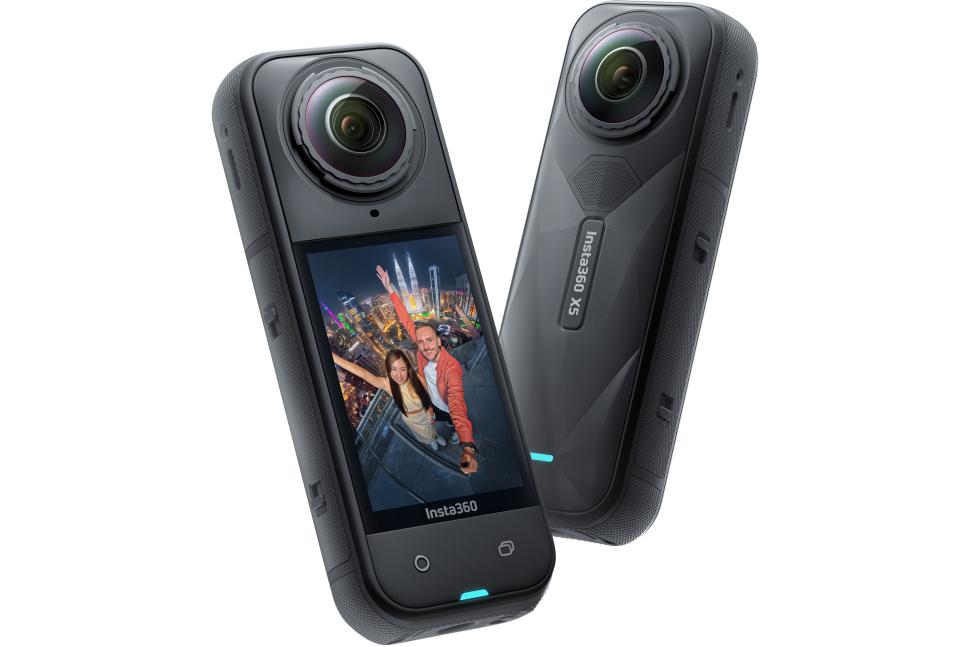 Insta360 X5 camera - Front & Back