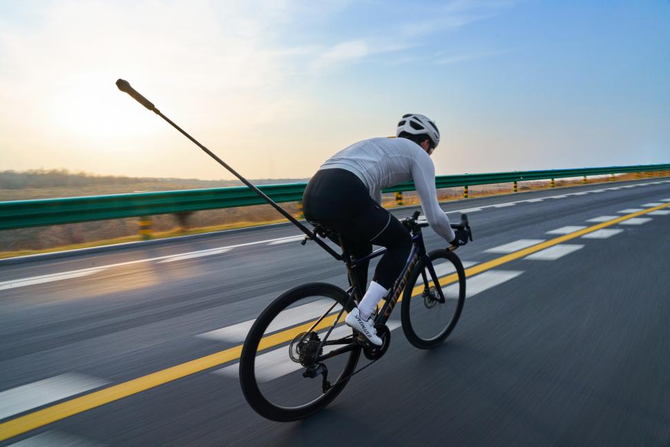 Insta360 X5 camera - Road Cycling