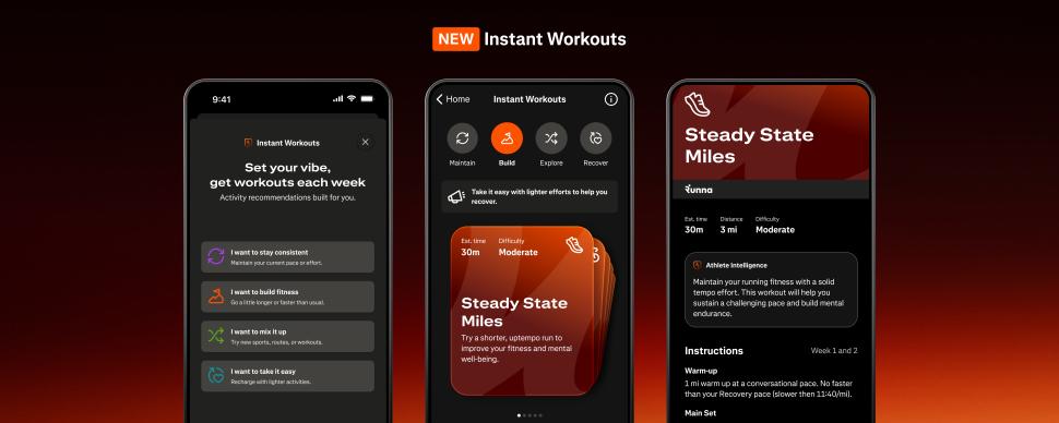 Strava Instant Workouts