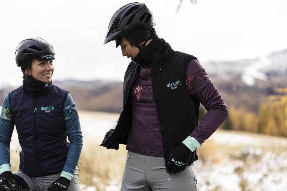 Bianchi insulated vest