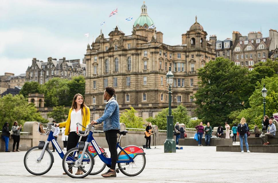 Just Eat Cycles in Edinburgh