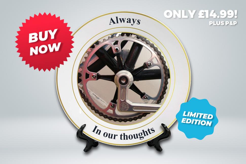 L-shaped cranks Commemorative plate April 2022