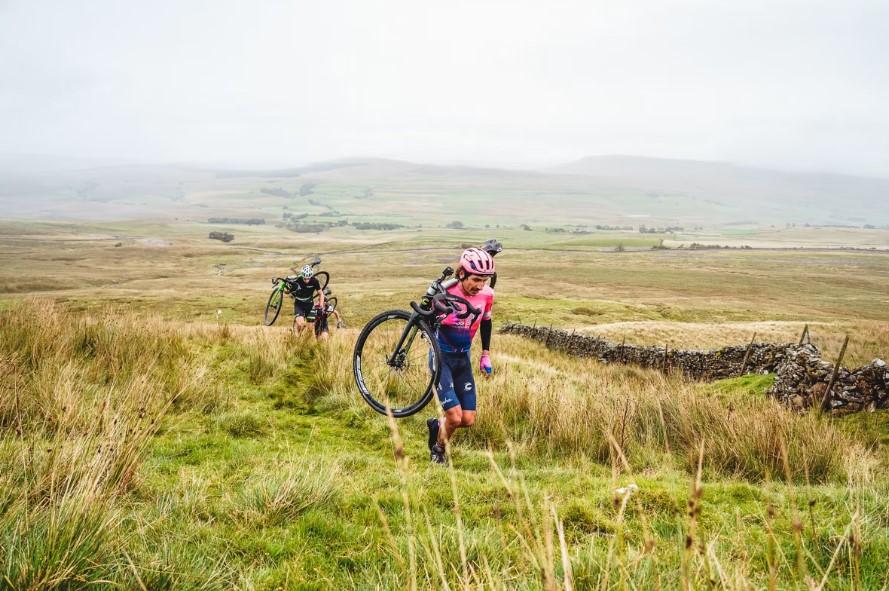 Lachlan Morton at the Three Peaks (Rapha)