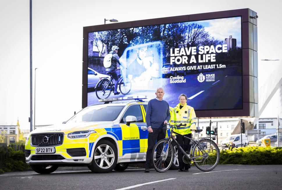 Cycling Scotland Leave Space for a Life campaign (Cycling Scotland)
