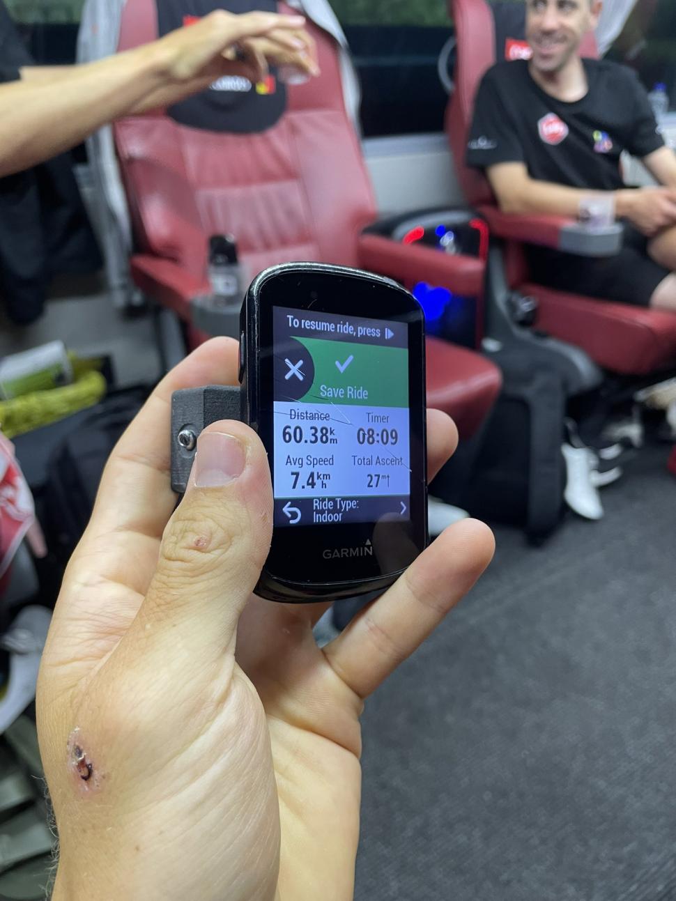 Lennert Van Eetvelt reunited with Garmin computer at 2025 Tour de France