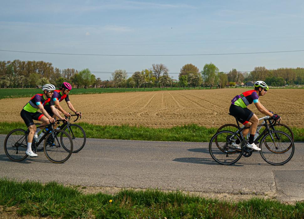 Liam on the Paris-Roubaix Cobbles-3