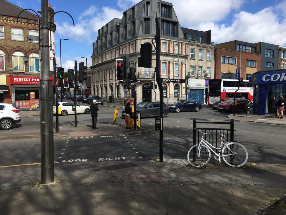 Lido Junction, West Ealing (Ealing Cycling Campign)