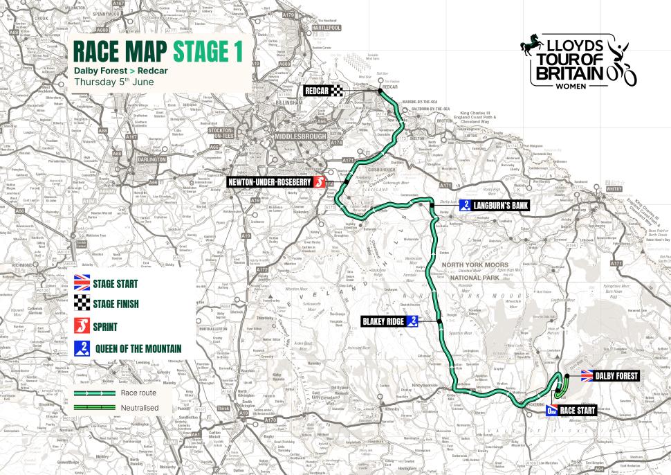 2025 Tour of Britain Women stage one