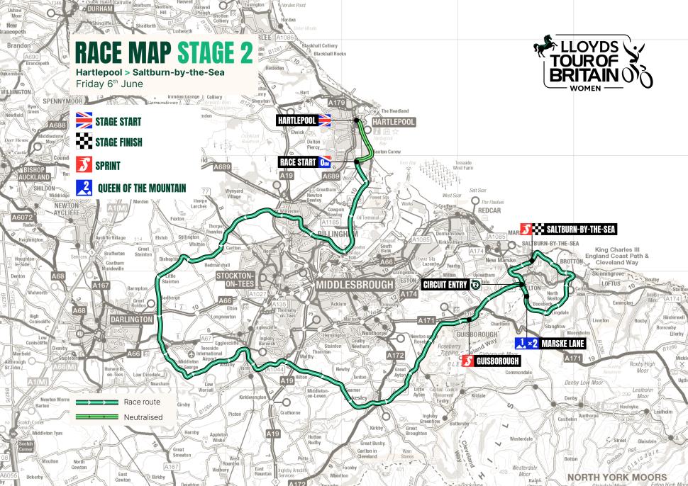2025 Tour of Britain Women stage two