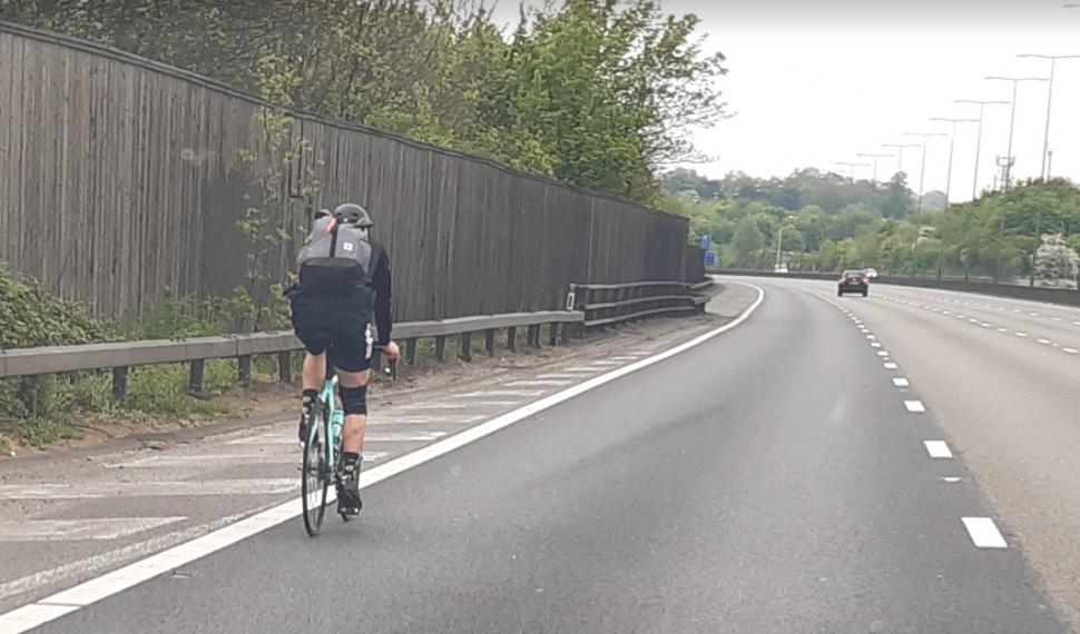 M25 cyclist (picture supplied).PNG