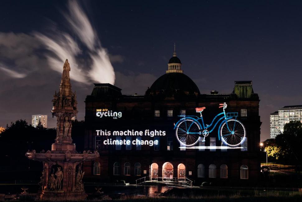 This machine fights climate change at People's Palace Glasgow (picture credit Cycling UK)