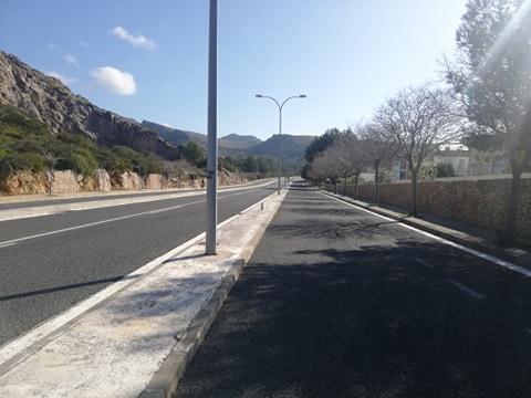 mallorjca deserted due to coronavirus - terry hunt via facebook