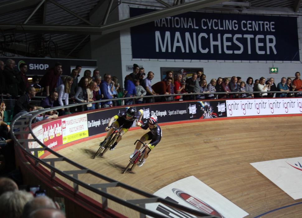Manchester velodrome, National Cycling Centre (image by chrsjc, CC BY-NC-ND 2.0)