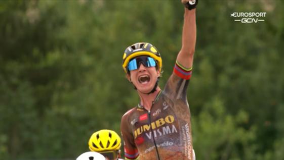 Marianne Vos wins stage two of 2022 Tour de France Femmes (GCN)
