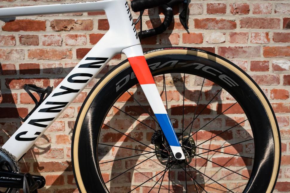 Mathieu Van der Poel canyon aeroad flanders tyres