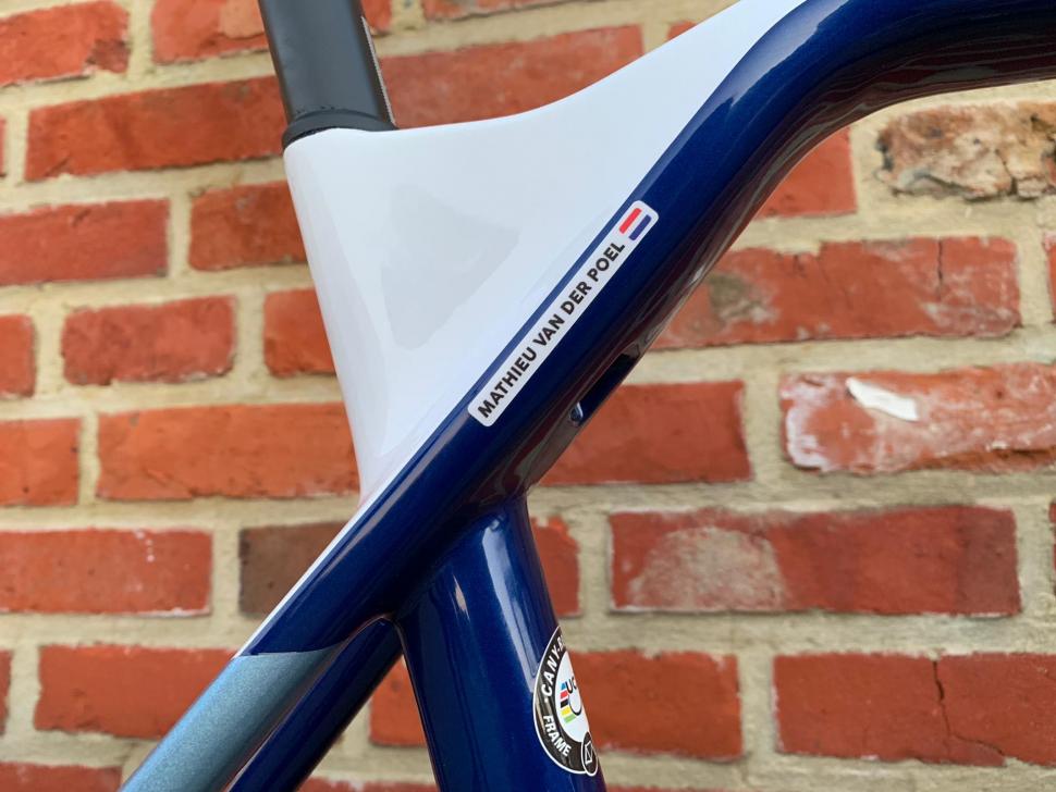 Mathieu van der Poel’s World Champs winning Canyon Inflite CF SLX2