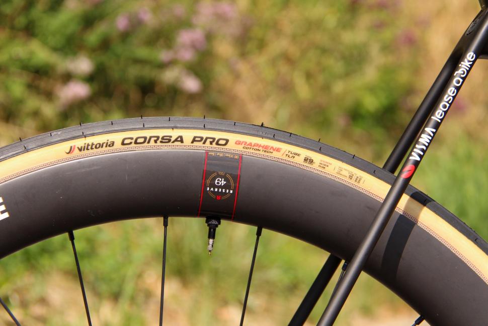 Matteo Jorgensen's Cervelo R5 - rear end