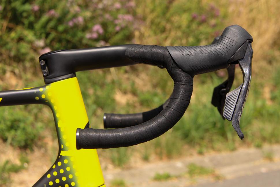 Matteo Jorgensen's Cervelo R5 - cockpit