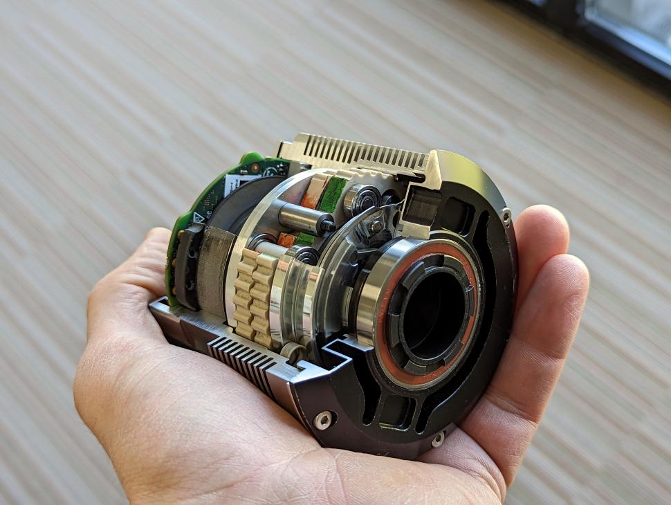 Mavic X-Tend ebike motor launch - motor in hand 2.jpg